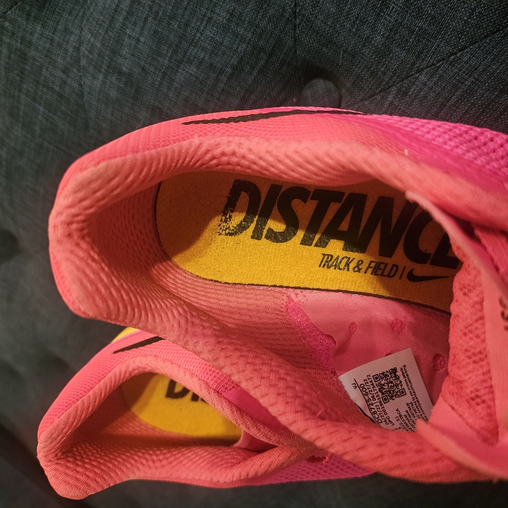 Nike Pink and Yellow Athletic Shoes - Picture 7 of 9